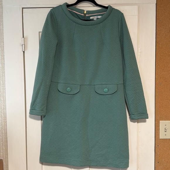 Boden 60’s Style Green Dresss - Picture 1 of 4